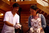 化石採掘街からの挑戦　三笠　山崎ワイナリーとチーズ作り